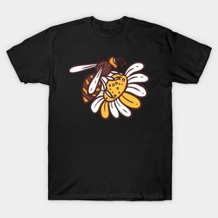 Bienen Honig Imkerei Glück Biene Flüssiges Gold T-Shirt